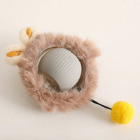 Active Rolling Ball with Tail for Dogs