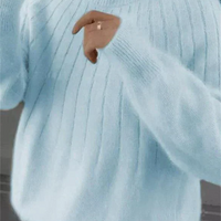 Soft Cashmere Knitted Sweater for Women - Warm and Luxury