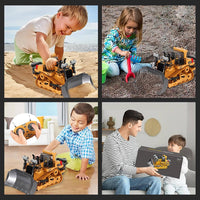 4WD Remote Control Excavator Bulldozer Dump