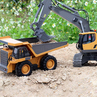 4WD Remote Control Excavator Bulldozer Dump