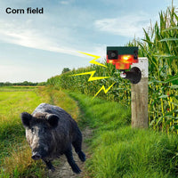 360 Degree Solar Repeller For Pigeon Bird Wild Boar Rabbit Deer