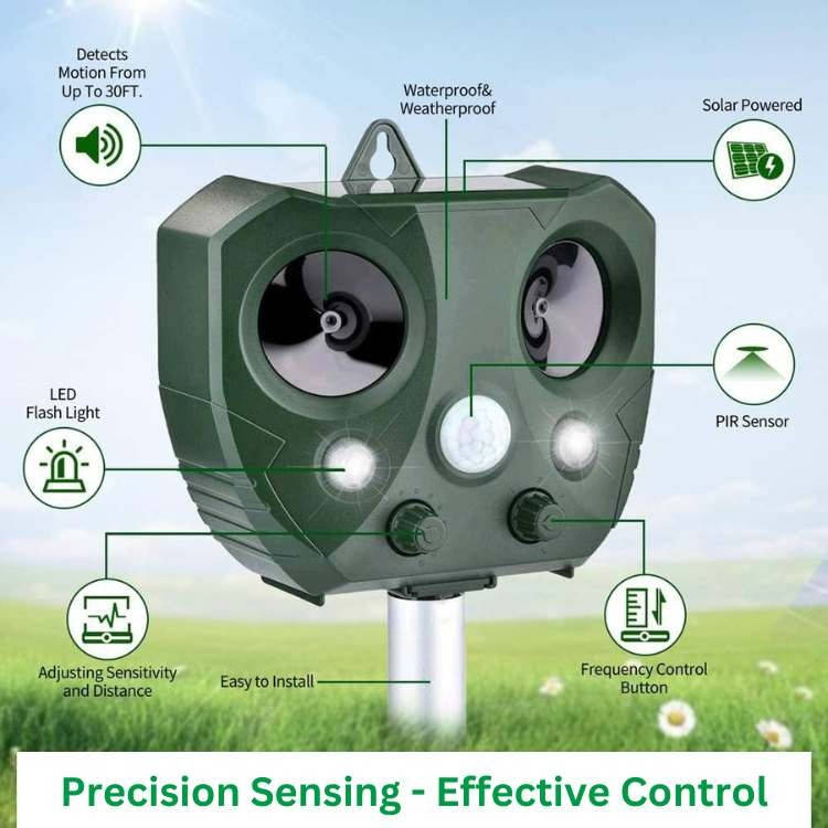 Pigeon And Bird Scarer Ultrasonic And Pest Defender