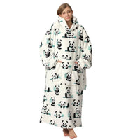 Long Wearable Blanket Hoodie