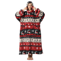 Long Wearable Blanket Hoodie