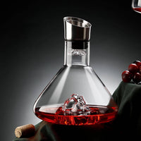 Crystal Glass Wine Decanter Aerator Carafe