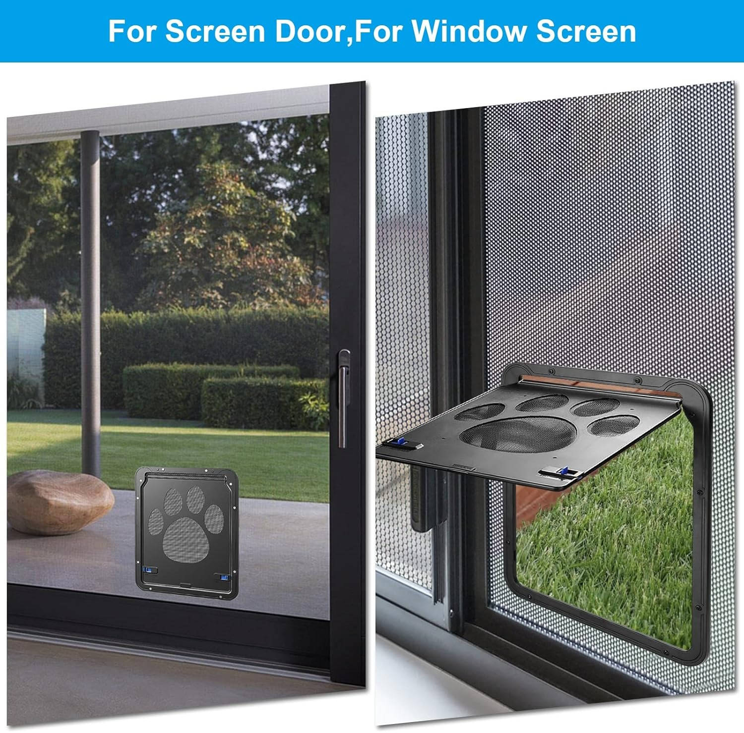 Pet Screen Door For Dogs And Cats