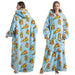 Long Wearable Blanket Hoodie