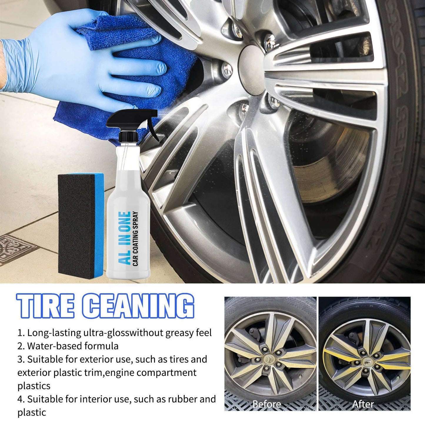 All in One Car Coating Spray