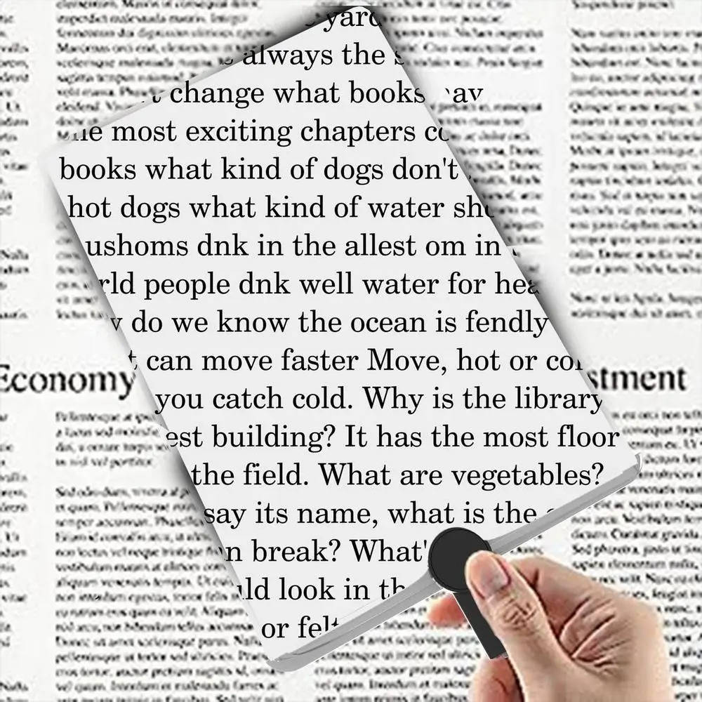 Glass Magnifiers for Reading