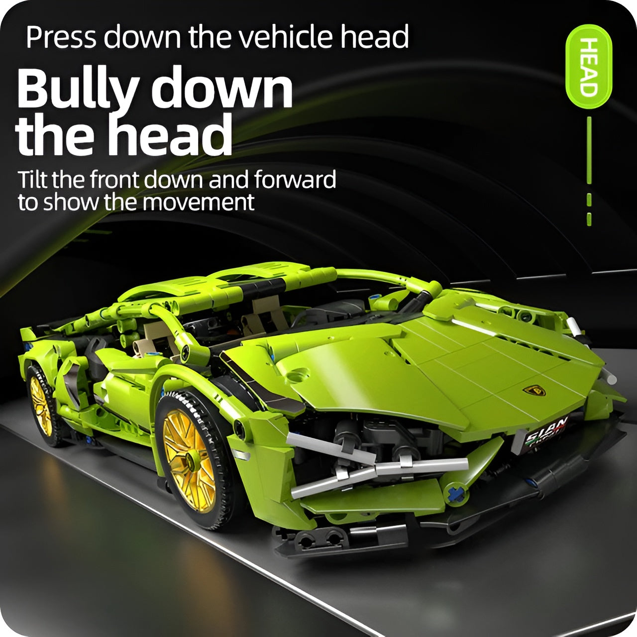 Mechanical Speed Vehicle for Children & Adults – City Racing Car