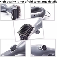 Barbecue Grill Outdoor Steam Cleaning Brush BBQ Cleaner Charcoal Scraper