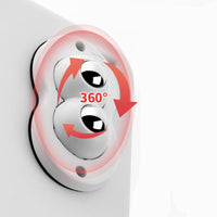 Self-adhesive Casters, Set Of 4