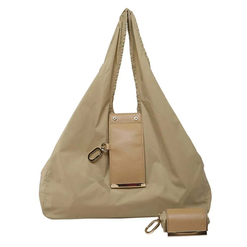 Mini Keychain Foldable Tote Bag