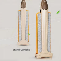 Self-Wringing Double-Sided Flat Microfiber Mop & Broom With 360 degree Spin