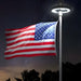 Solar Powered Flagpole Lights - All Night Long Last Flag Pole Lights - LED
