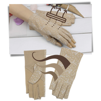 Stylish UV-Protective Cotton Gloves