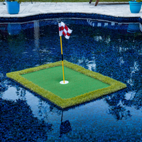 Floating Golf Putting Green Putting Green Turf Floating Golf Balls