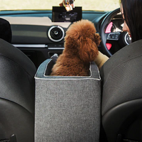 Pet Armrest Safety Seat - Pet Car Seat Travel Bag Suitable for Small Dogs and Cats