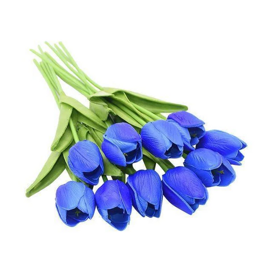 Artificial Tulips, 10 Stem Bunch