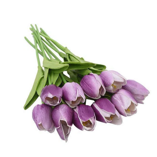 Artificial Tulips, 10 Stem Bunch