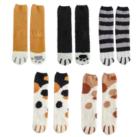 Cat's Paw Winter Socks