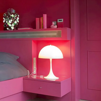 Retro Danish Table Lamp - Iconic Mushroom Design for Modern Spaces