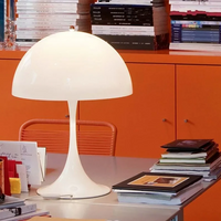 Retro Danish Table Lamp - Iconic Mushroom Design for Modern Spaces