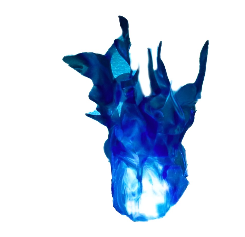 Halloween Floating Fireball Prop - LED Glowing Fireball Ornament