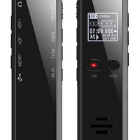 Professional Digital Voice Recorder | Audio Sound Recorder | Auto Saving Files with Built-in Speaker