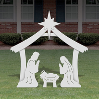 Holy Night Outdoor Christmas Nativity Set