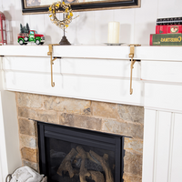 Heavy Duty 2-In-1 Garland And Stocking Hangers
