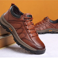 Men’s Casual Hand Stitching Arch Support & Non-slip Breathable Shoes