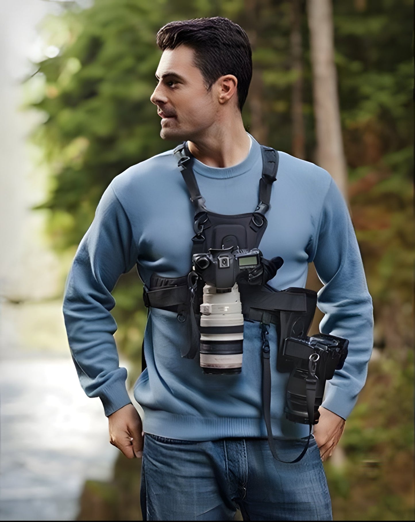 Dual Camera Chest Harness System