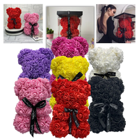 Roses teddy bear