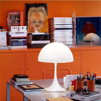 Retro Danish Table Lamp - Iconic Mushroom Design for Modern Spaces