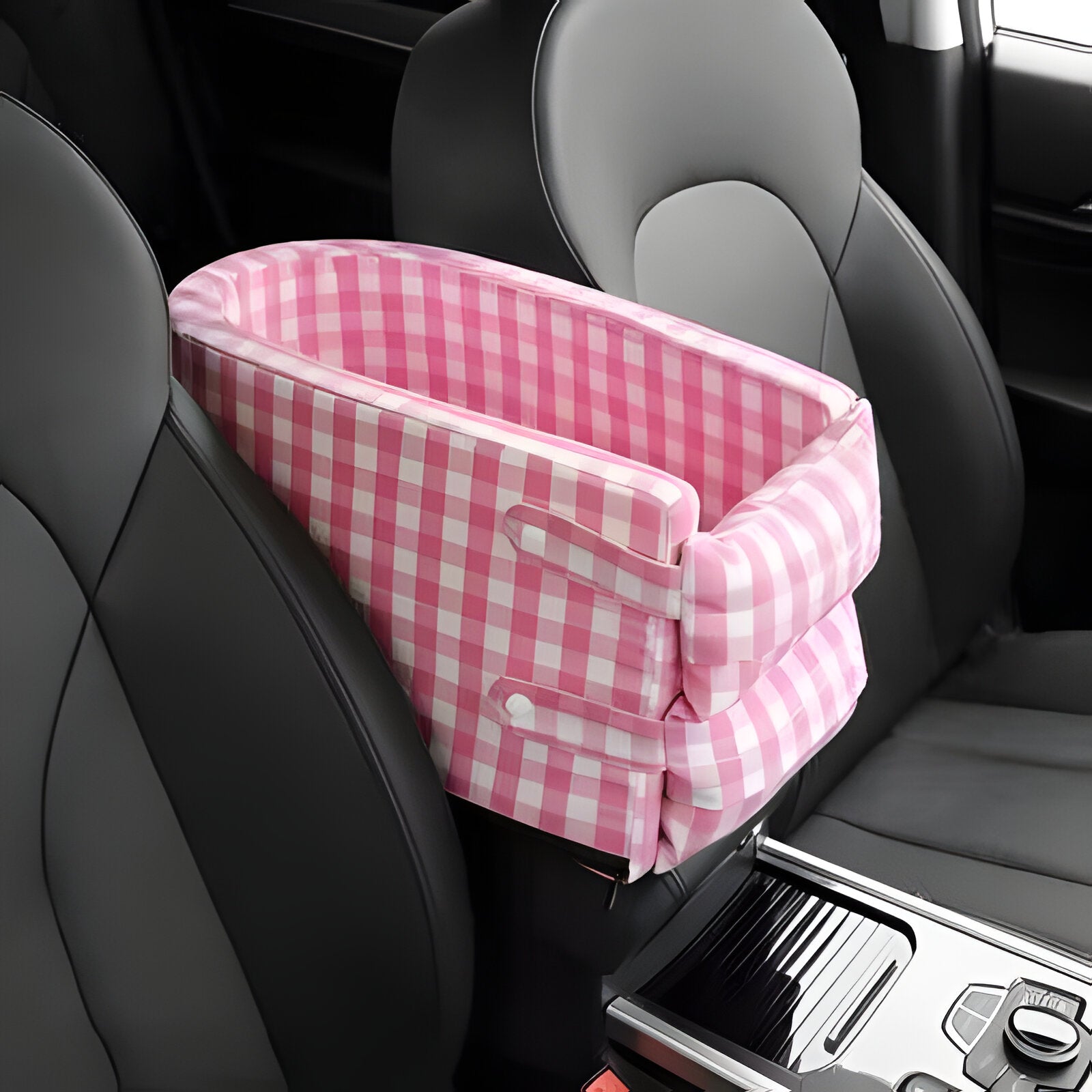 Pet car seat for small dog and cat