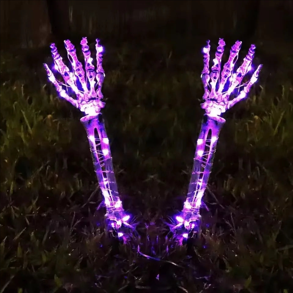 Halloween Skeleton Hand Solar Lights
