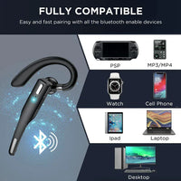 Trucker Dual Mic Wireless Bluetooth 5.1 Noise Cancelling Headset/Earpiece