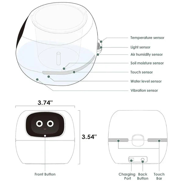 Smart Plant Pot Ivy - Innovative Plant Care