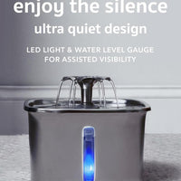 Stainless Steel Cat Water Fountain