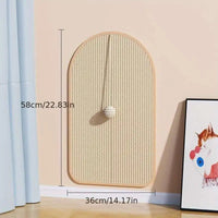Sisal 3 in 1 Wall Mounted Cat Scratch Pad