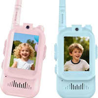Childrens 2 Pack Video Walkie Talkie