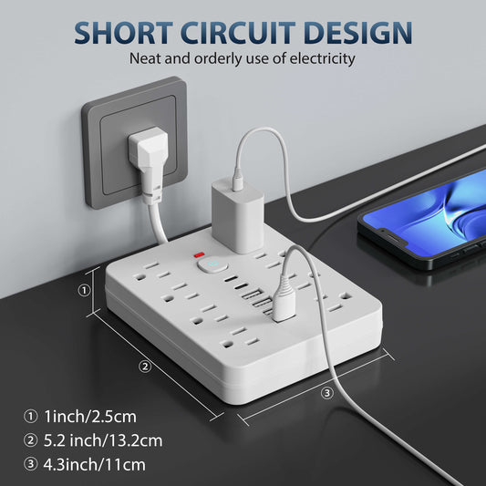 14-in-1 Surge Protected Power Strip