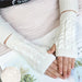 Knit Womens Winter Fingerless Gloves